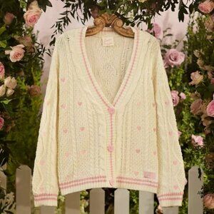 Taylor Swift Official Lover Album The Cardigan Unisex Size MD/LG